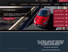 Tablet Screenshot of m.jaguarusa.com